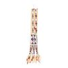 Image 1 : Sioux "Chief's" Triple Tab Beaded Pipe Bag 20th C.