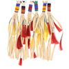 Image 9 : Sioux "Chief's" Triple Tab Beaded Pipe Bag 20th C.