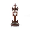 Image 1 : Victorian Walnut & Iron Hallway Umbrella Stand