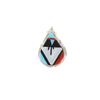 Image 11 : Zuni W&C Niiha Sterling Silver Inlaid Jewelry Set