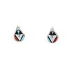 Image 9 : Zuni W&C Niiha Sterling Silver Inlaid Jewelry Set