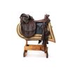 Image 4 : WWI Era McClellan Cavalry Saddle w/ Saddle Stand