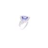 Image 3 : Opulent 1.77ct Tanzanite Diamond & Patinum Ring