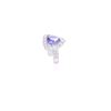 Image 5 : Opulent 1.77ct Tanzanite Diamond & Patinum Ring