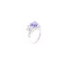 Image 6 : Opulent 1.77ct Tanzanite Diamond & Patinum Ring