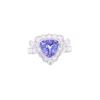 Image 8 : Opulent 1.77ct Tanzanite Diamond & Patinum Ring