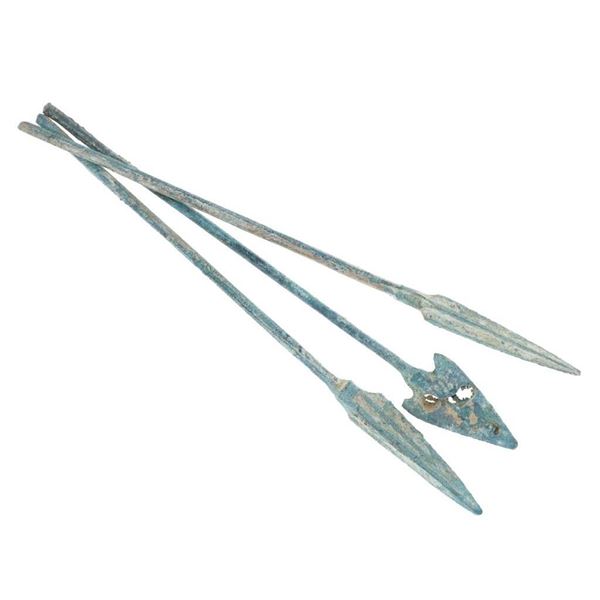 Middle Eastern/Iranian Plateau Bronze Spear Heads