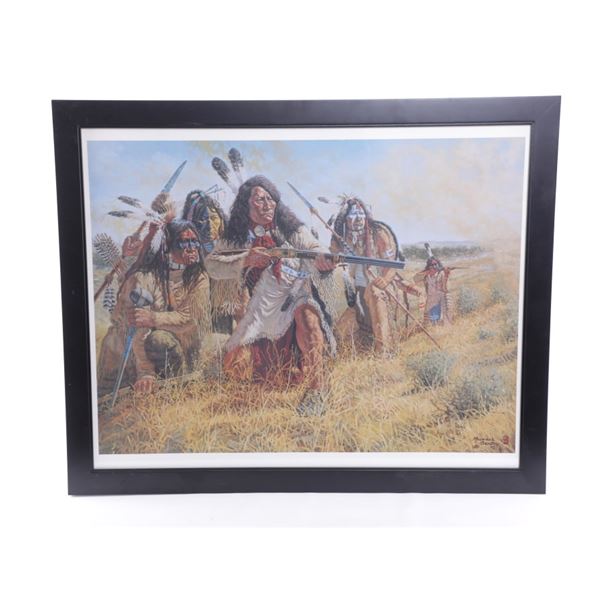 Signed Michael Gentry "Custer's Nemesis", 1992