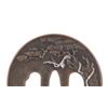 Image 2 : 17th-18th C. Japanese Samurai Sword Bronze Tsuba