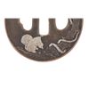 Image 3 : 17th-18th C. Japanese Samurai Sword Bronze Tsuba