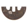 Image 7 : 17th-18th C. Japanese Samurai Sword Bronze Tsuba