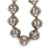 Image 3 : Navajo Old Pawn Silver Pearl Necklace c. 1900-1930