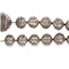 Image 5 : Navajo Old Pawn Silver Pearl Necklace c. 1900-1930
