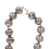 Image 6 : Navajo Old Pawn Silver Pearl Necklace c. 1900-1930