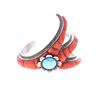 Image 2 : Ben Nighthorse Campbell Coral Eagle Claw Cuff