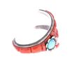 Image 3 : Ben Nighthorse Campbell Coral Eagle Claw Cuff