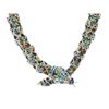 Image 2 : Margot de Taxco Silver & Enamel Snake Necklace