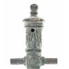 Image 2 : 19th C. Brass Ornate Signal Cannon Swivel Barrel