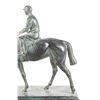 Image 14 : Original Copper Winners Horse & Jockey Sculpture
