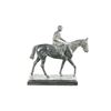 Image 1 : Original Copper Winners Horse & Jockey Sculpture