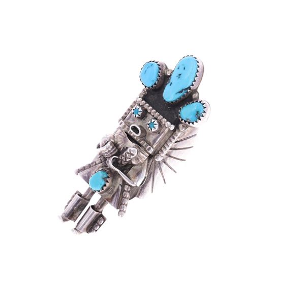 Navajo Doris Smallcanyon Sterling Kachina Ring