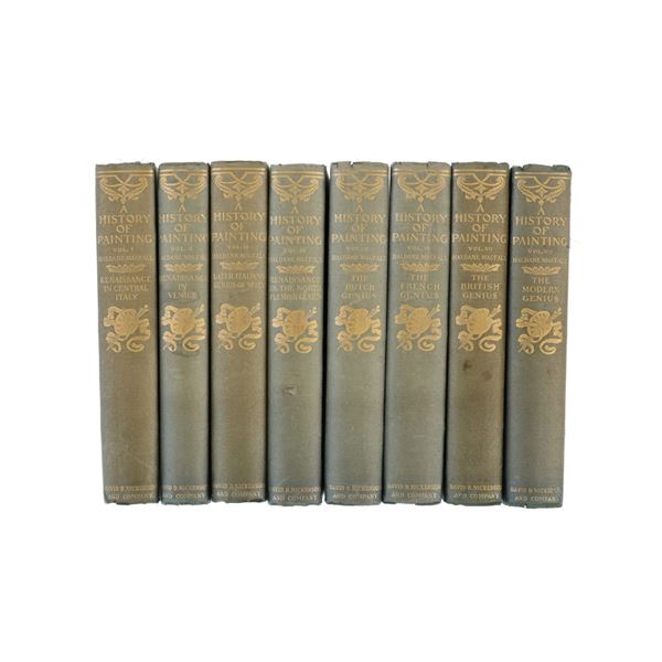 "A History of Painting" Vol. 1-8 H. Macfall c 1911