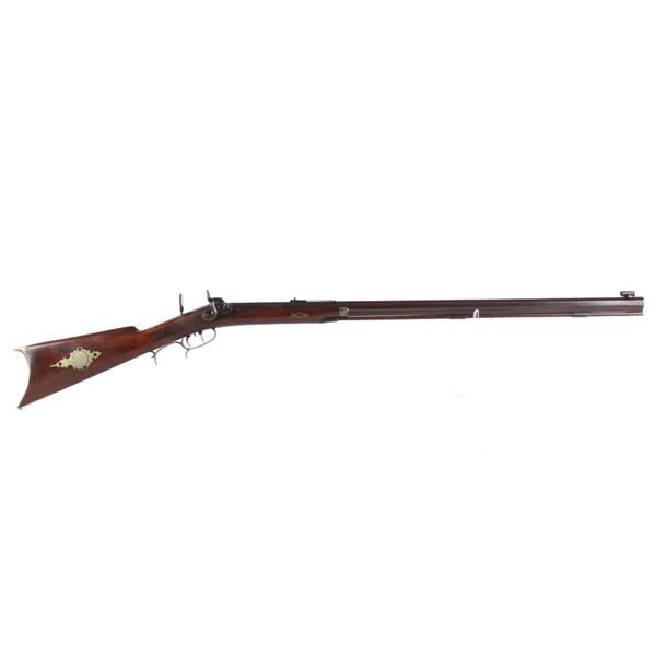 Ca. 1850- Nelson Lewis Half-stock Percussion Rifle