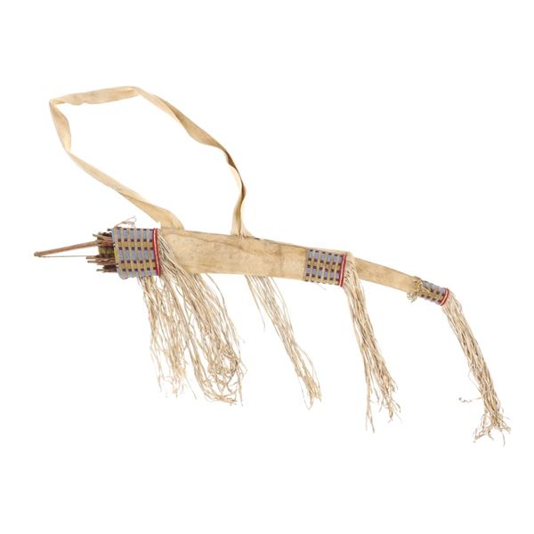 Ca. 1880 Cheyenne Bowcase, Quiver, Arrows & Bow