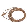 Image 10 : Handmade Four Strand Rawhide Reata c. 1910-1930