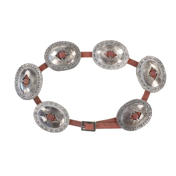 A Fine Navajo (Diné) First Phase Concha Belt