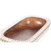 Image 8 : Native Maori Carved Mother of Pearl Inlay Bowl