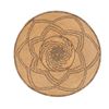 Image 1 : Ca. 1900 Apache Three-Color Polychrome Basket Tray