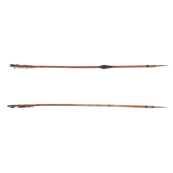 Ca. 1930's Crow (Apsaalooke) Montana Game Spears