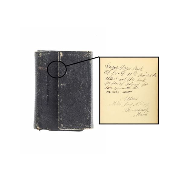Ca. 1865 11th Maine Civil War Diary - George Days