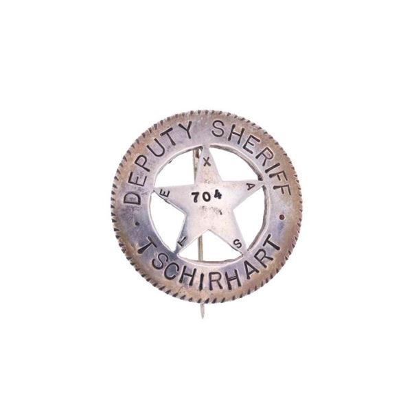 Rare Vintage Texas Ranger Sheriff Cinco Coin Badge