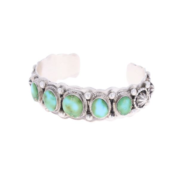 Navajo Diné Sterling Silver Sierra Bella Cuff