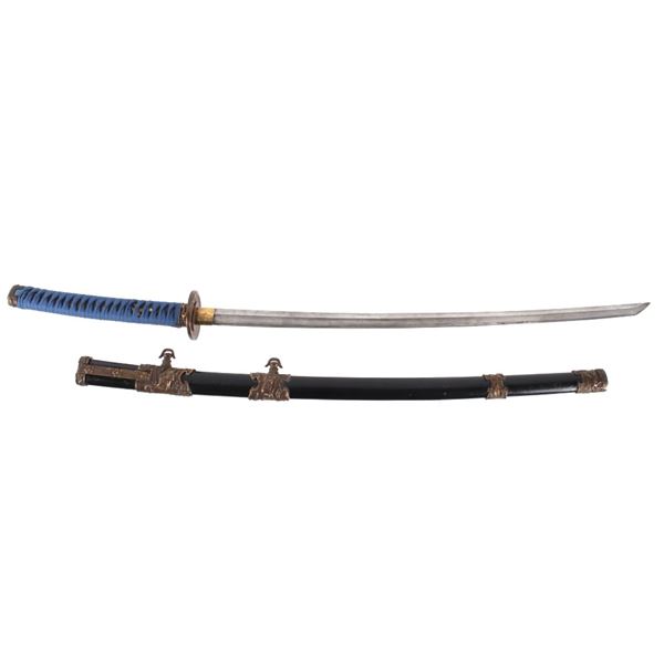 C. 1876 Japanese Samurai Gendaito Signed Katana