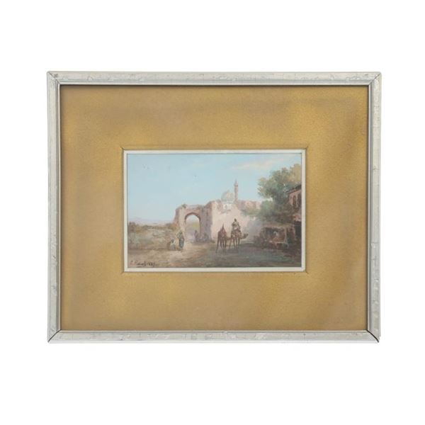 Paul Pascal (1839-1905) Original Framed Painting