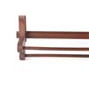 Image 5 : Eastlake Carved Walnut Lavatory Mirror Towel Rack