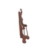 Image 7 : Eastlake Carved Walnut Lavatory Mirror Towel Rack
