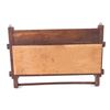 Image 8 : Eastlake Carved Walnut Lavatory Mirror Towel Rack