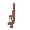 Image 9 : Eastlake Carved Walnut Lavatory Mirror Towel Rack