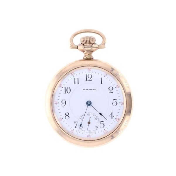 Waltham Model 1908 Watch & 14k Gold Fill Case