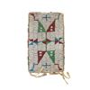 Image 1 : Ca. 1900- Lakota Sioux Beaded Ration Card Pouch