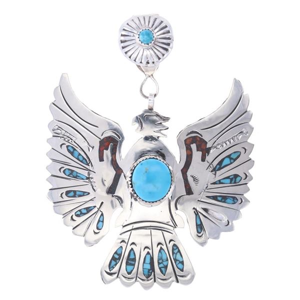 Rare Herbert Begay (Navajo) Thunderbird Necklace