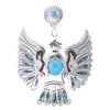 Image 1 : Rare Herbert Begay (Navajo) Thunderbird Necklace