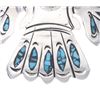 Image 5 : Rare Herbert Begay (Navajo) Thunderbird Necklace