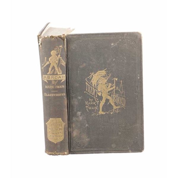 1888 "A Tramp Abroad" by Mark Twain
