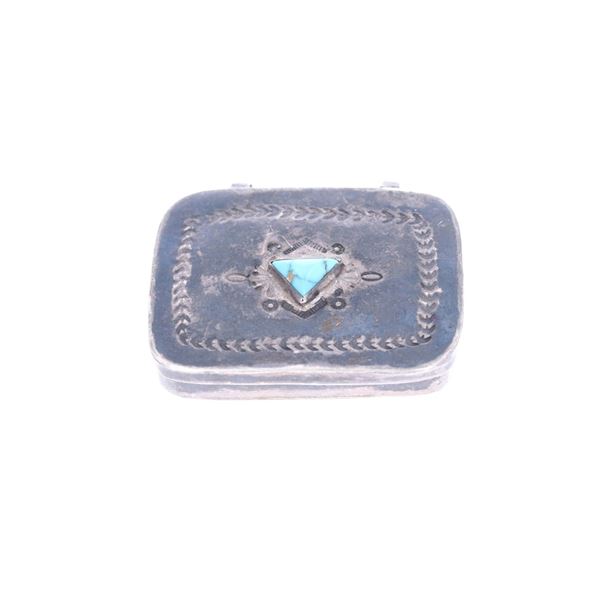 Etsitty Tsosie (1880-1937) Old Pawn Silver Box