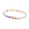 Image 10 : 16.71ct Multicolor Sapphire Diamond & 14k Bracelet